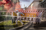 Milano, manifestazione studentesca No Meloni Day