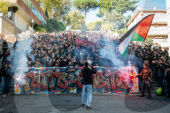 Roma, manifestazione studentesca No Meloni Day 