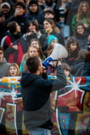 Roma, manifestazione studentesca No Meloni Day 