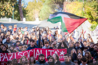 Roma, manifestazione studentesca No Meloni Day 