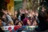 Roma, manifestazione studentesca No Meloni Day 