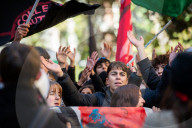 Roma, manifestazione studentesca No Meloni Day 