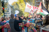 Roma, manifestazione studentesca No Meloni Day 