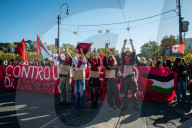 Roma, manifestazione studentesca No Meloni Day 