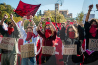 Roma, manifestazione studentesca No Meloni Day 