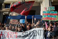 Roma, manifestazione studentesca No Meloni Day 