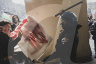 Torino, manifestazione studentesca No Meloni Day