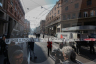 Bologna, manifestazione studentesca No Meloni Day