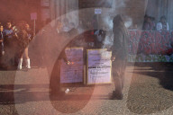 Bologna, manifestazione studentesca No Meloni Day