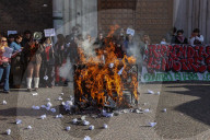Bologna, manifestazione studentesca No Meloni Day