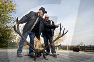 Hundreds-year-old deer antlers found in Ukraine