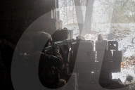 Ukraine soldiers of 57th Brigade practice assault skills in Kharkiv region