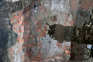 Ukraine soldiers of 57th Brigade practice assault skills in Kharkiv region