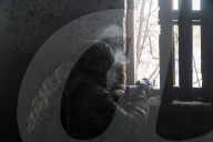 Ukraine soldiers of 57th Brigade practice assault skills in Kharkiv region