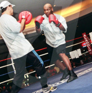 Iron Mike Tyson Starts Training Camp at Aladdin-Planet Hollywood Resort and Casino