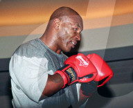 Iron Mike Tyson Starts Training Camp at Aladdin-Planet Hollywood Resort and Casino