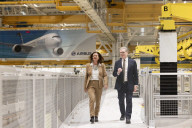 Prime Minister Keir Starmer visits Airbus