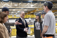 Prime Minister Keir Starmer visits Airbus