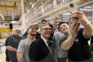 Prime Minister Keir Starmer visits Airbus