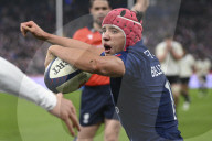 Match test de rugby "France - Nouvelle-Zelande" à Paris