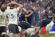 Match test de rugby "France - Nouvelle-Zelande" à Paris