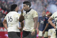 Match test de rugby "France - Nouvelle-Zelande" à Paris