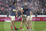 Match test de rugby "France - Nouvelle-Zelande" à Paris