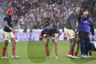 Match test de rugby "France - Nouvelle-Zelande" à Paris
