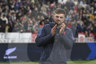 Match test de rugby "France - Nouvelle-Zelande" à Paris