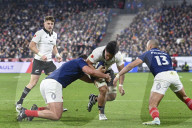 Match test de rugby "France - Nouvelle-Zelande" à Paris