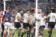 Match test de rugby "France - Nouvelle-Zelande" à Paris