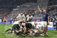 Match test de rugby "France - Nouvelle-Zelande" à Paris