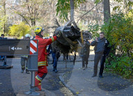 Aftermath of massive Russian missile and drone attack in Kyiv