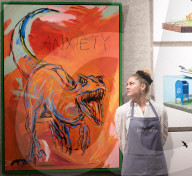 Bonhams Pop X Culture sale preview, New Bond Street, London, UK.