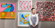 Bonhams Pop X Culture sale preview, New Bond Street, London, UK.