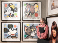 Bonhams Pop X Culture sale preview, New Bond Street, London, UK.