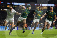 Autumn Nations Series rugby union international between England and South Africa at the Allianz Stadium, Twickenham in London, UK.