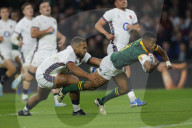 Autumn Nations Series rugby union international between England and South Africa at the Allianz Stadium, Twickenham in London, UK.