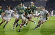 Autumn Nations Series rugby union international between England and South Africa at the Allianz Stadium, Twickenham in London, UK.