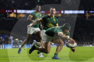 Autumn Nations Series rugby union international between England and South Africa at the Allianz Stadium, Twickenham in London, UK.