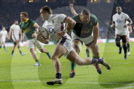 Autumn Nations Series rugby union international between England and South Africa at the Allianz Stadium, Twickenham in London, UK.
