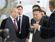 Putin hits bottom, buddies-up with crazy-man Kim Jong Un 