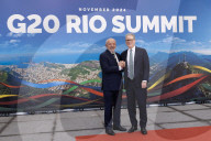 Prime Minister Keir Starmer attends the G20 Summit in Brazil