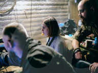 A night with the drone squad targeting Russian forces in micro battles