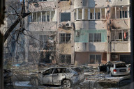 Russia targeting residential apartment buildings in Odesa, women and children killed