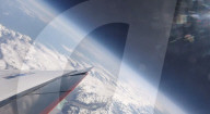 Supersonic rocket-powered drone