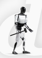 Tesla robot action figure