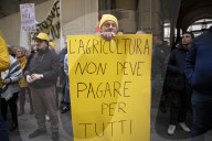 Sit-in L\'agricoltura non deve pagare per tutti organizzato da Coldiretti Piemonte