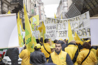 Sit-in L\'agricoltura non deve pagare per tutti organizzato da Coldiretti Piemonte