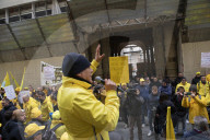 Sit-in L\'agricoltura non deve pagare per tutti organizzato da Coldiretti Piemonte